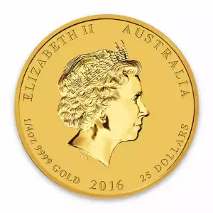 2016 1/4oz Australian Perth Mint Gold Lunar II: Year of the Monkey (2)