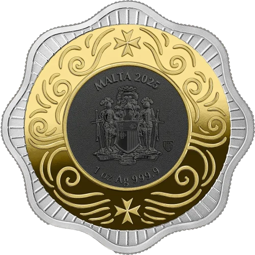 2025 1 oz Malta Maltese Ox BU High Relief Silver Coin (2)
