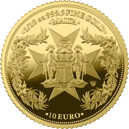 2025 1/10 oz Malta - Golden Eagle - Limited Edition Gold Coin (2)