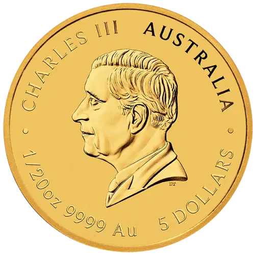 2027 1/20 oz Australian Perth Mint Gold Lunar Series III: Year of the Goat