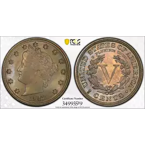 Nickel Five Cent Pieces-Liberty Head 1883-1913