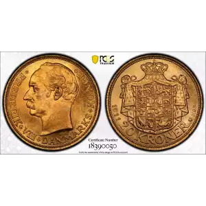 Denmark Gold 20 KRONER