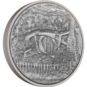 THE LORD OF THE RINGS - 2022 1oz The Shire  Silver Coin (2)