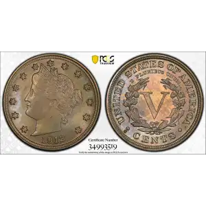 Nickel Five Cent Pieces-Liberty Head 1883-1913